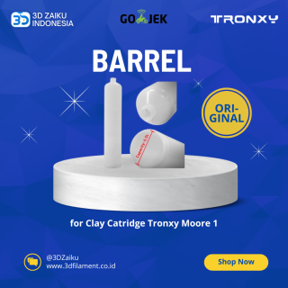 Replacement Barrel for Clay Catridge 3D Printer Tronxy Moore 1